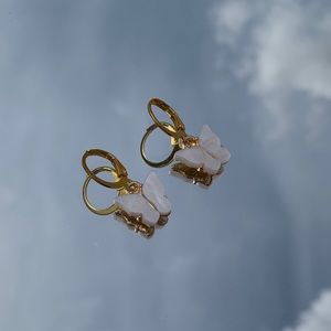 white butterfly huggies